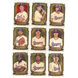 2024 TOPPS ALLEN AND GINTER TEXAS RANGERS  LANGFORD CARTER RC TEAM SET