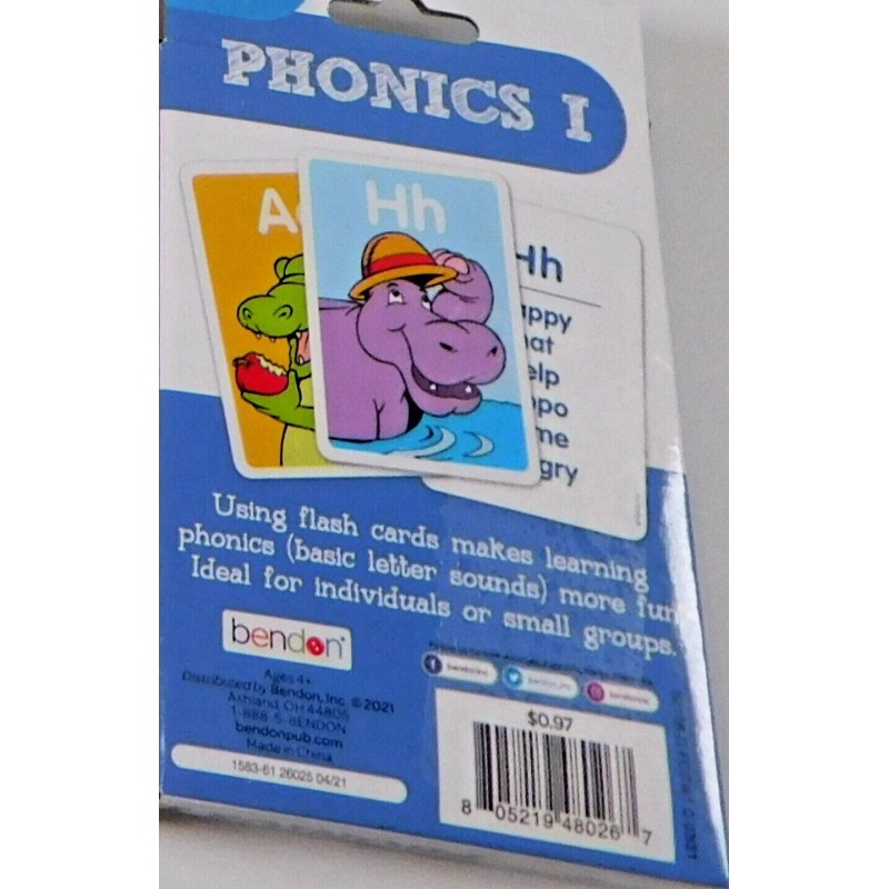 Bendon Flash Cards 9 Different Decks Addition Alphabet Money Multi