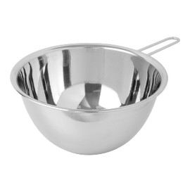 AQUASIDE PR2563 18-0 Stainless Steel Deep Ball with Stainless Hand, 8.3 inches (21 cm)