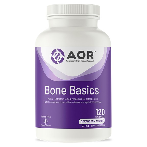 AOR AOR Bone Basics 271mg, 120 Capsules 20-Day Supply -