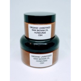 CSM 100% Organic Unrefined Vegan Honduran Batana Oil - 4 oz