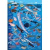 Epoch 26-807 100 Piece Jigsaw Puzzle, Deep Sea Creatures Illustrated