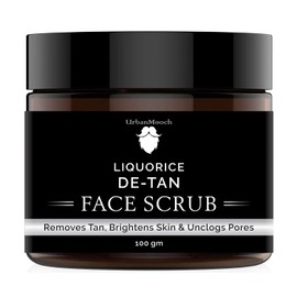 UrbanMooch De-Tan Face Scrub,Tan Removal Body Scrub For Healthy & Glowing Skin,100Gm