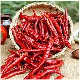 AnNafi® Red Chillies Whole Dry| Mathania Lal Mirch Sabut |Szechuan Red Dried Chilis, Whole Chilli | Thai whole dried chile | Mild Spicy Chinese Chili (Mild Hot) | Hand Picked Sortex Clean, Limited Edition (100 grams)