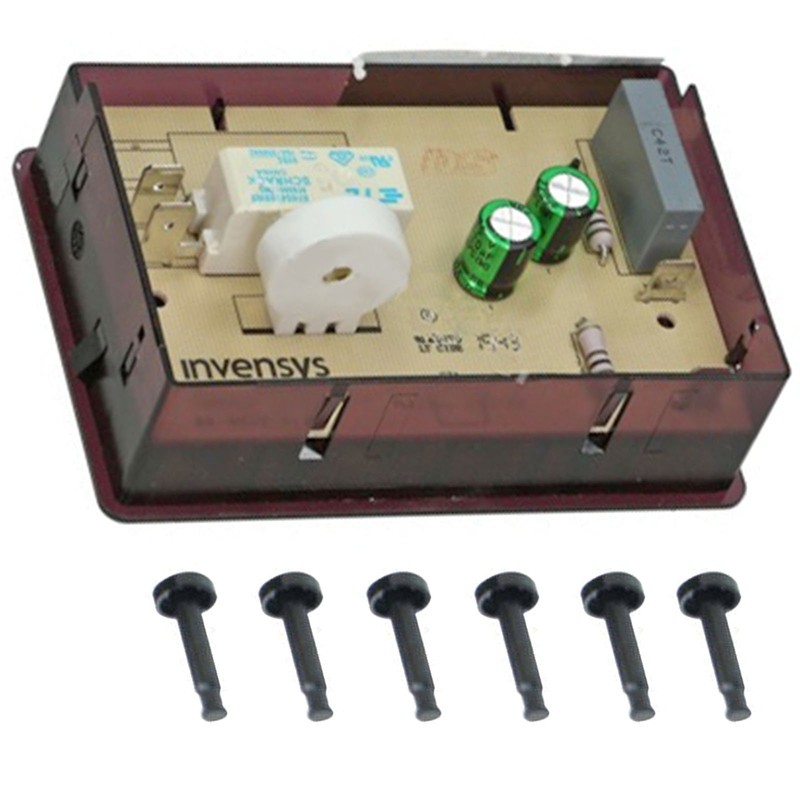 SPARES2GO Automatic 6 Button Clock Timer for Rangemaster Oven Cooker