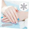 Baluue 30pcs Mini Glitter Nail Files Set for Natural and