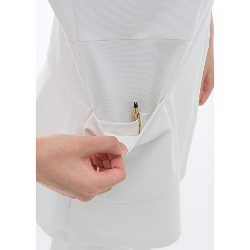 Nagayleben Medical Uniform One Piece Charcoal LH-6207(M)