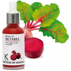 Rubor Líquido de Betabel Natural, Color Rosado, Fórmula Vegetal con Antioxidantes 30 gr