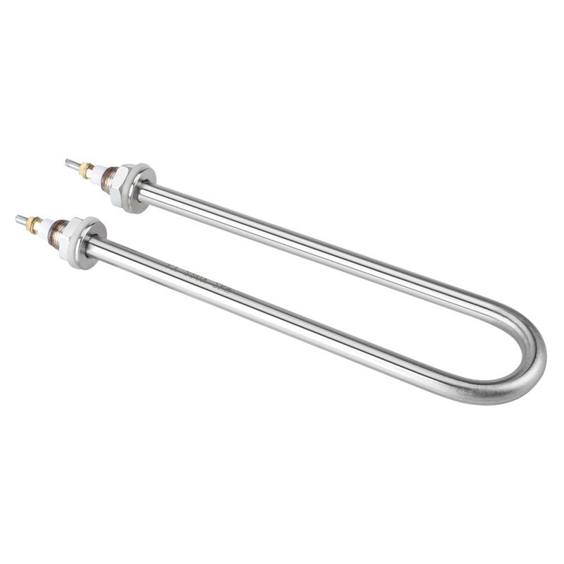 220V 2KW Stainless Steel Immersion Water Heater Electric Tube Heating
