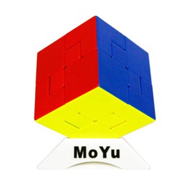Oostifun MoYu MoFang JiaoShi Meilong KuiLei Cube Classroom Meilong Puzzle Cube Multi Colour with a Cube Tripod (Style-1)