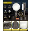 YARBO 150W LED Barn Light 120W 100W Switchable, 5000K/4000K/3000K Adjustable,