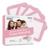 Silicone Foam Dressing 5x5 Super Absorbent Wound Dressing Waterproof Bandages