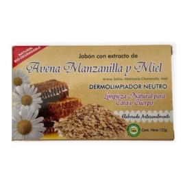 Jabón García Natural Avena Miel Vegano Ecológico 125g Cuidado Corporal