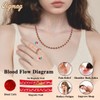 Cigmag Copper Necklace for Women, with 99% Solid Pure Ring