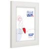 Frame USA 16x20 Picture Frame, White, Corporate Rounded Series, Wall