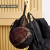 DILUSILK 1 Pcs Mesh Ball Bags, Drawstring Storage Single with