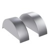 ECOTRIC Round Trailer Fenders W/Fender Backs 32-1/8"x 9-1/8" x 14-3/8"Fit