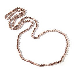 COLORFUL BLING 1920s Long Fake Pearls Necklace Layered Retro Vintage Imitation Round for Women Girls Flapper Party Wedding, faux pearl, faux pearl