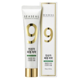 Seaseal Bamboo Salt Toothpaste, with Korea's 9X Baked Bamboo Salt to Prevent Gum Inflammation, Cavity, Caries, Fluoride-Free, SLS Free, 5.29 oz (Pack of 4)