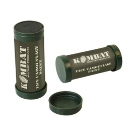 Kombat UK 2 Colour Camo Cream - Face Paint - Military Camouflage - GI Face Paint (Pack of 2)