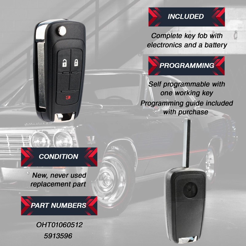 RemoteStop Remote Key Fob for 2010 2011 2012 2013 2014