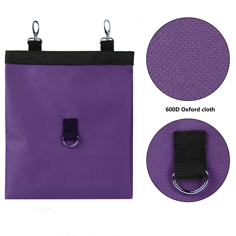Pet Feeding Bag Oxford Cloth Pig Hay Feeder Storage Hanging