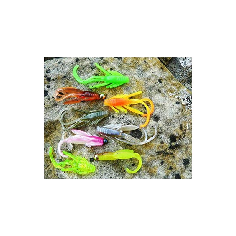 PowerBait Power Nymph Pearl Olive Shad 1in | 3cm