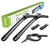 ASLAM Windshield Wipers All-Season Blade Type-M 26"+15",Multifunctional Adapters and Refills