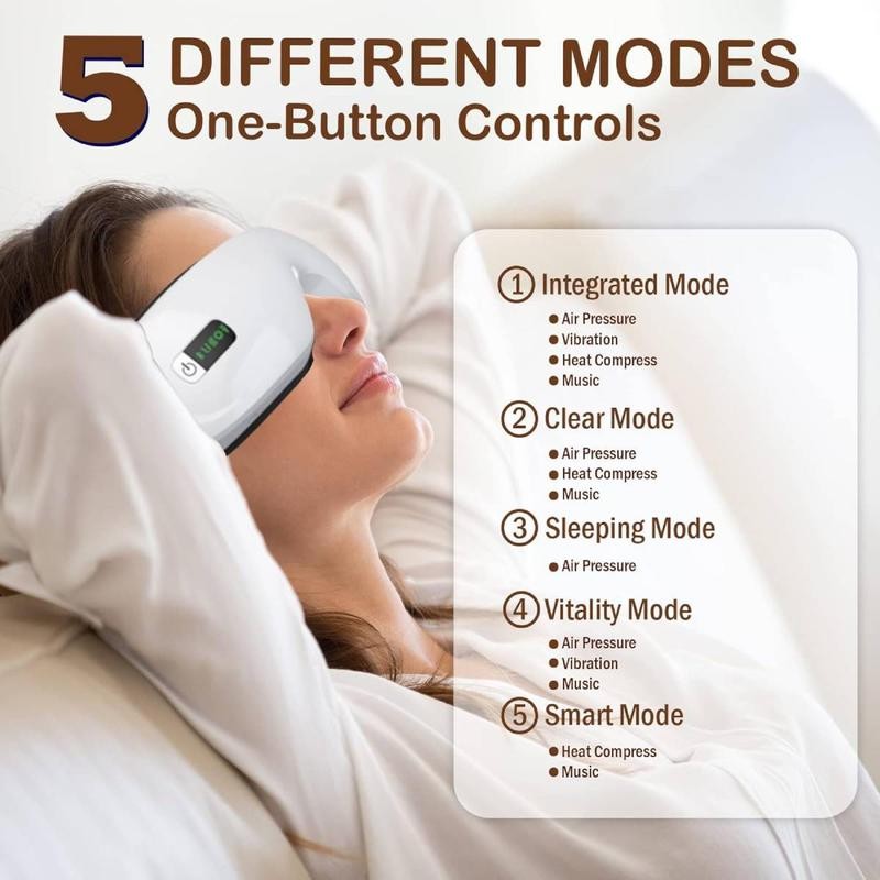 Smart Eye Massager, 1 Box Five Modes Electric Eye Massage