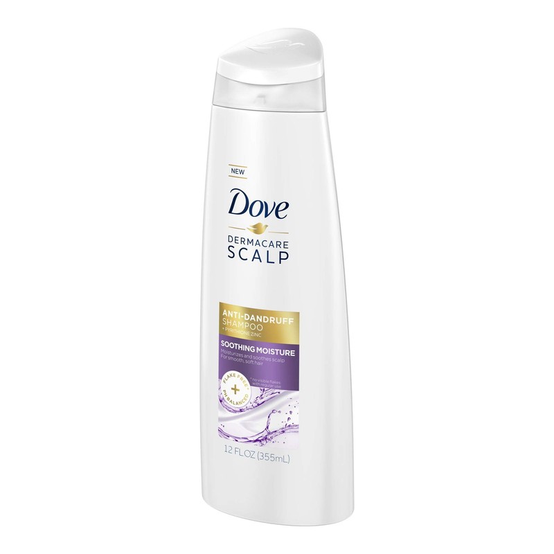 Dove Dermacare Scalp Anti-Dandruff Shampoo Soothing Moisture 12 oz