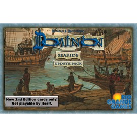 Rio Grande Games: Dominion: Seaside 2nd Edition Paquete de actualización - Paquete de Tarjetas de expansión, Juegos de Rio Grande, Edades 14+, 2-4 Jugadores