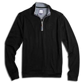 johnnie-O Sully 1/4 Zip Pullover Black/S
