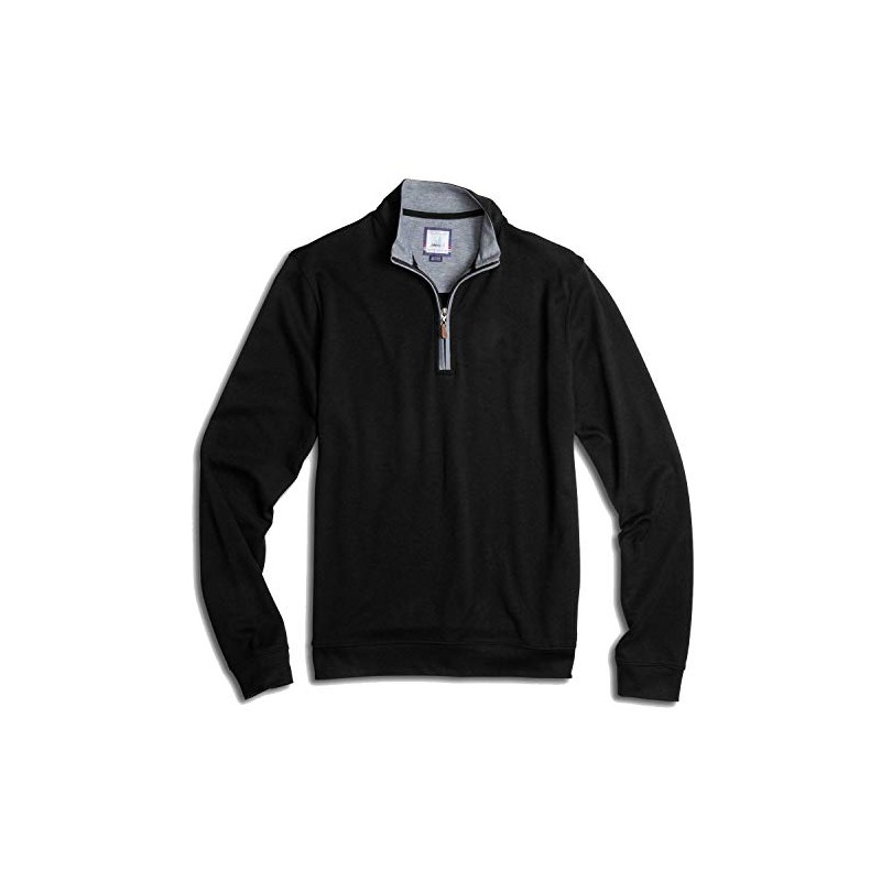 johnnie-O Sully 1/4 Zip Pullover Black/S