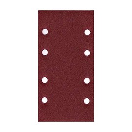 Pack of 20 Sheets of Sandpaper 93 x 184 mm 8 Holes 40-Grit Orbital Sander