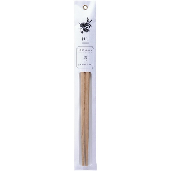 profit-sharing Chopsticks tetoca Chestnut 23 cm 111254