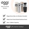 OGGI Mini Cocktail Shaker 10oz - Stainless Steel - Ideal