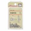 KIYOHARA sankokko- Brass Front Clip 5 Pairs White sun14 – 88 