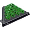 ABACUSSPIELE 03114 Mini Game Dice Pyramid Green