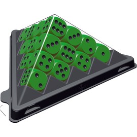 ABACUSSPIELE 03114 Mini Game Dice Pyramid Green