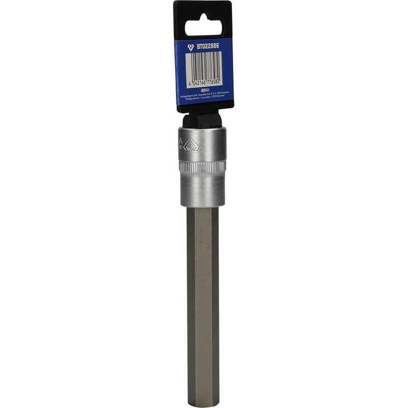 BRILLIANT TOOLS BT022886 1/2 Inch Hex Bit Socket, 140 mm