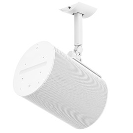 notiela Speaker Wall or Ceiling Mount for Sonos Era 100 Wireless - Adjustable, Tilt and Swivel Mount, Heavy Duty Speaker Mount, White