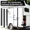 BSTGEKELY 44461 RV Generator Exhaust Extension Kit, RV Generator Exhaust