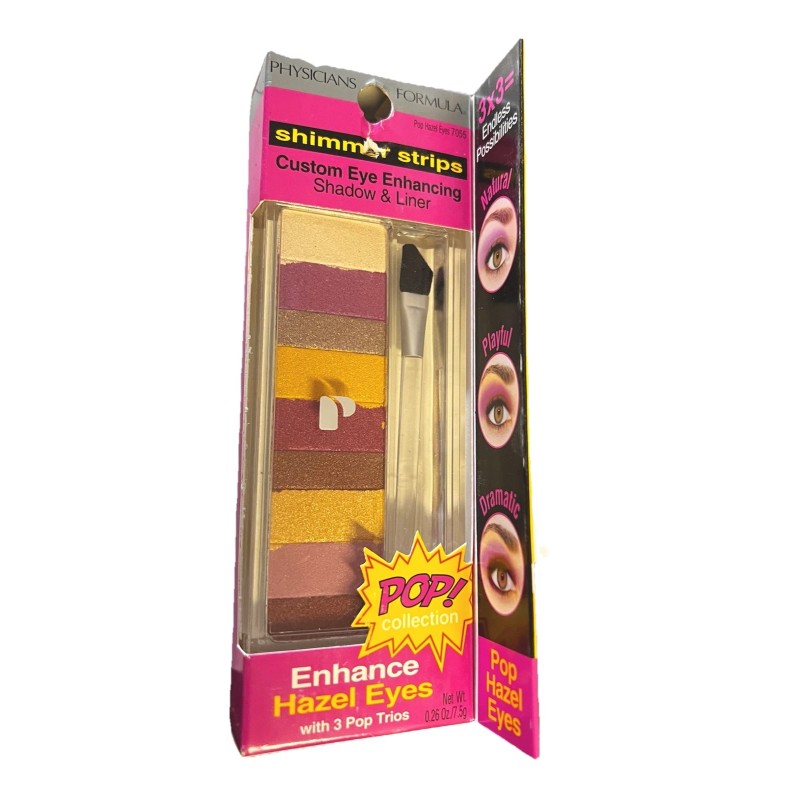 Physicians Formula Shimmer Strips Shadow & Liner, POP! Hazel Eyes