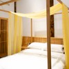 Linentalks Canopy Bed Scarf, Luxury Sheer Bed Canopy Scarf, Sheer