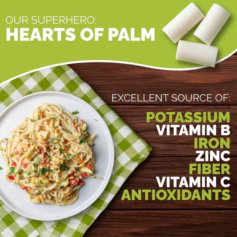 Palmini Linguine Pasta | Low-Carb Pasta, Low-Calorie Hearts of Palm