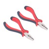 2pcs Hair Extensions Plier Ergonomic Handle Skid Resistance 2 Holes