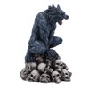 Nemesis Now Moon Shadow Wolf Figurine, Grey, 15cm