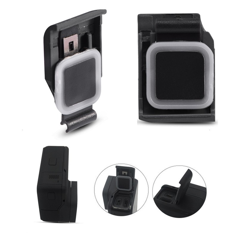 USB Port Side Door Case Cover Replacement for Gopro Hero