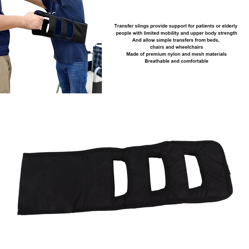 Patient Transfer Sling Gait Belt Padded Breathable Patient Lift Transferring