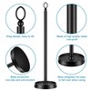 ROLABAM Toilet Paper Holder Stand with Reserve Function, Free Standing